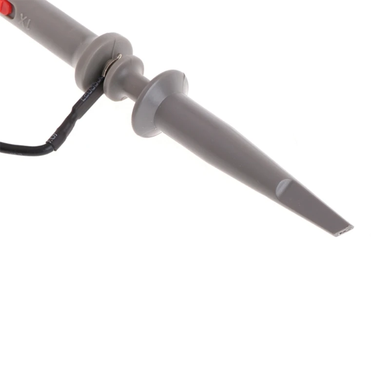 

1X 10X P6100 100MHz High Precision Oscilloscope Probe Alligator Test Clip with Adjustable Attenuation Rate
