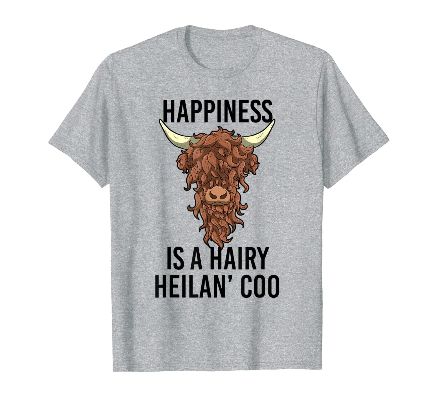 

Happiness Is A Harry Heilan' Coo Scottish Highland Cow Gift