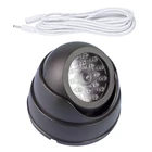 10 футов IP Камера Мощность адаптер кабель-удлинитель с наружного видеонаблюдения поддельные Моделирование пустышки Камера черный