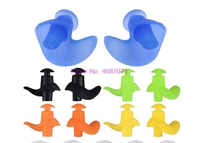 От DHL 1000 пар Мягкие беруши экологические силиконовые водонепроницаемые