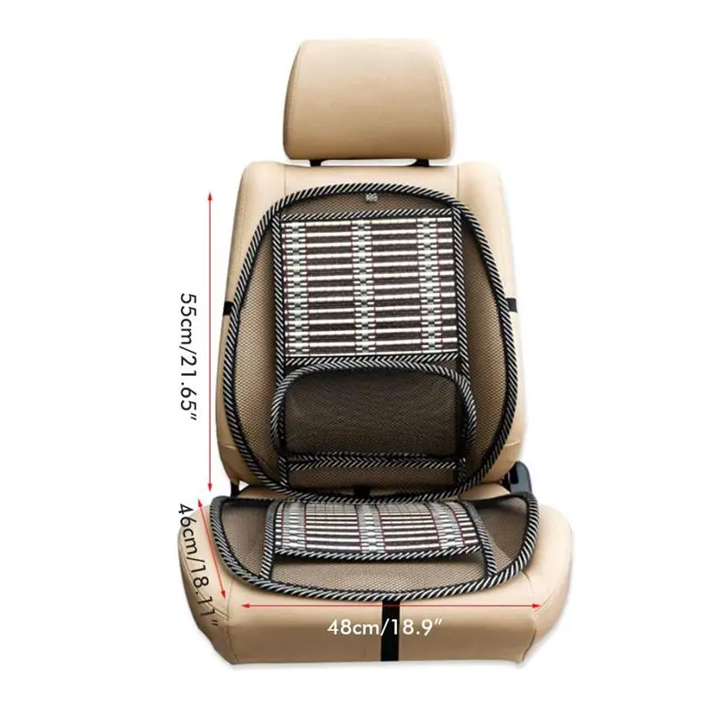 

Summer Car Steel Wire Cushion Breathable Lumbar Support Seat Cushion Car Massage Cushions Mat