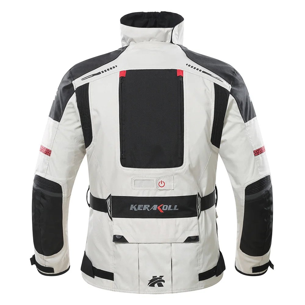 KERAKOLL мотоциклетная куртка мужская Chaqueta Moto Водонепроницаемая мото гоночная набор