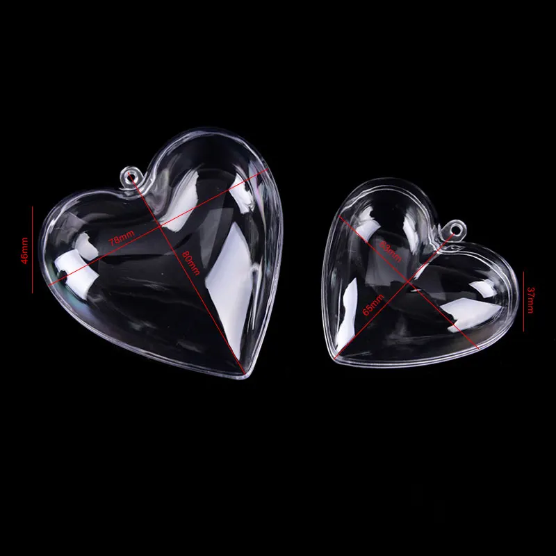 2019 горячая распродажа 1 комплект 65/80 мм Фурнитура для бижутерии прозрачные