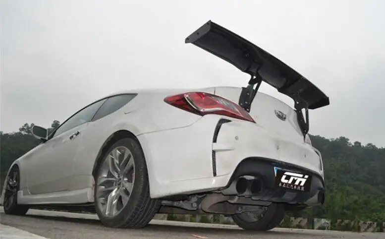 Задний спойлер из углеродного волокна для багажника Hyundai Genesis Coupe 2009 2010 2011 2012 2013 2014
