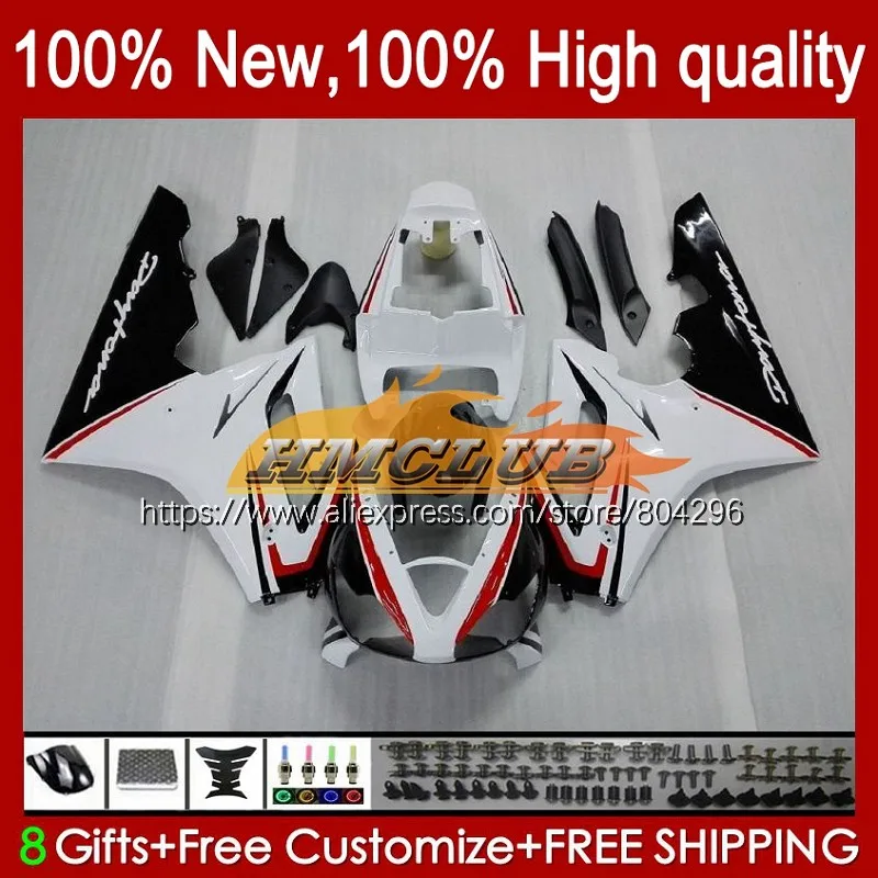 

Тюнинг-пакет для Triumph Daytona 675 02 03 белый черный 04 2005 2006 2007 2008 52No.12 Daytona675 2002 2003 2004 05 06 07 08 обтекатель