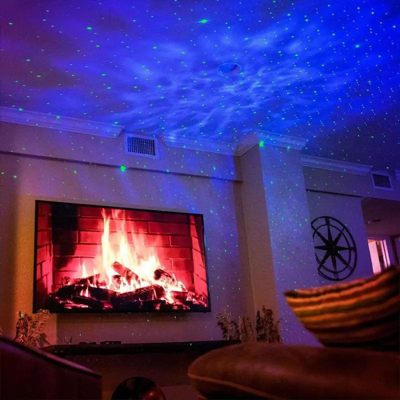 Красочное звездное небо Галактический проектор лампа Дети Спальня звезда - Фото №1