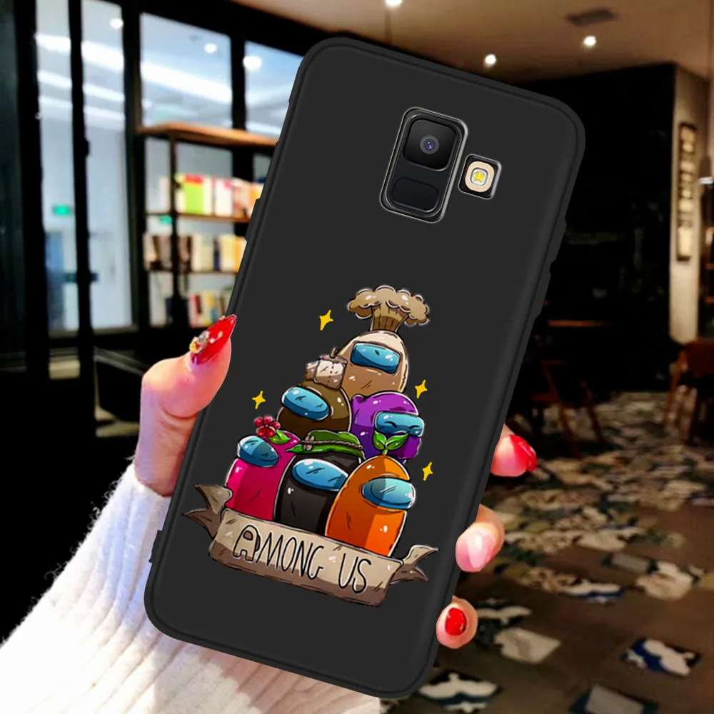 

Fashion Among Us Game Phone Case Cover For Samsung A51 A71 A20 A30 A40 A50 A70 A90 A5 A6 A7 A8 A9 A10 J5 J6 J7 J8 Plus Coque