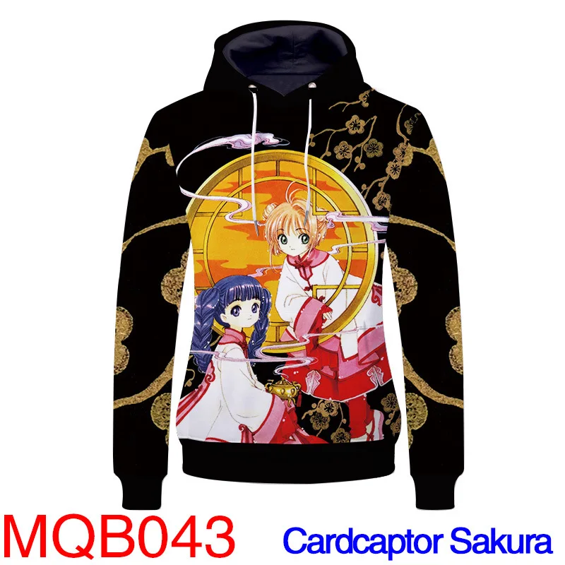 Card Captor KINOMOTO SAKURA Hoodies Sweatshirts Cosplay Costumes Girl lady school uniform Hatsune Miku Jacket | Тематическая одежда