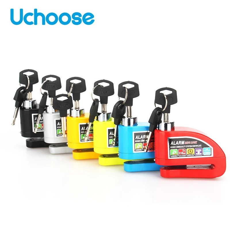 Металлический противокражный замок для мотоцикла и скутера с сигнализацией 2 м |