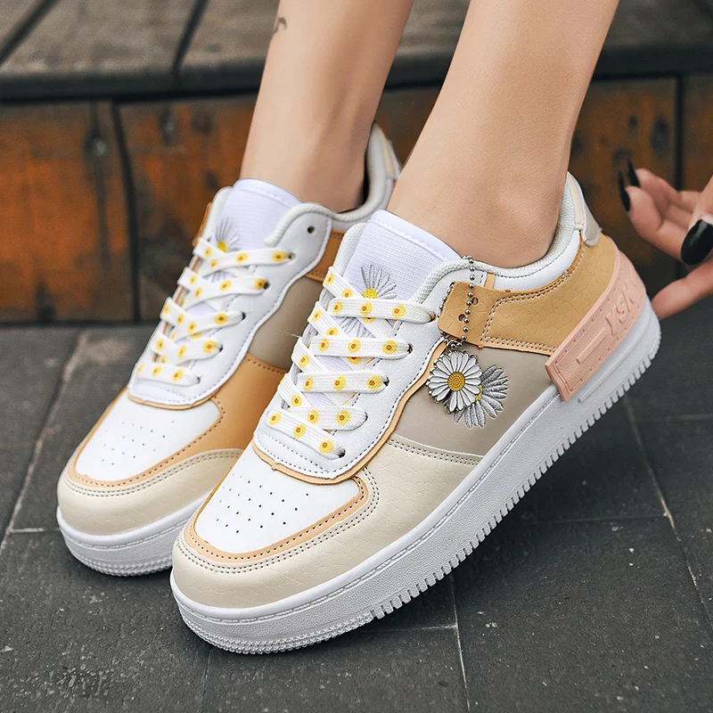

Fashion Women's Loafers Space Leather Zapatos Planos De Mujer Anti Slip Wear Resistant Woman Vulcanize Shoes Flat Shoes