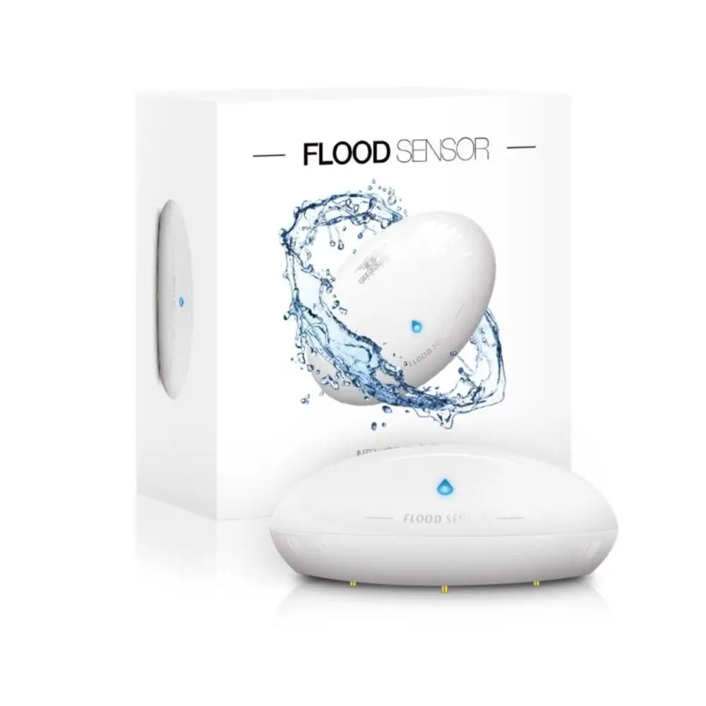FIBARO Z-Wave plus Датчик потока FGFS-101 датчик утечки воды детектор сигнализации