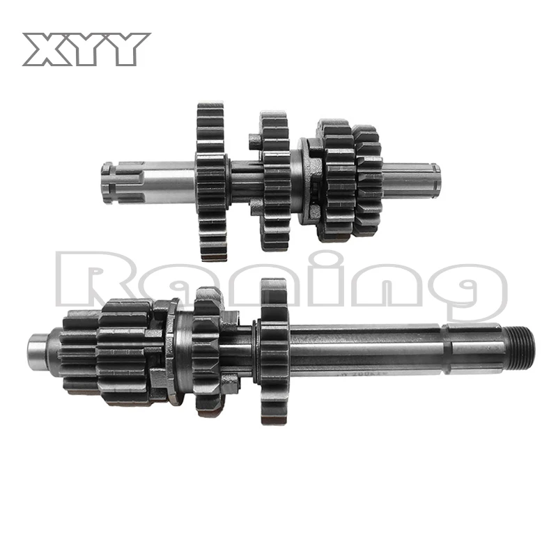 

ZS150 ZS155 ZS160 Transmission Gear Box Main Counter Shaft For Pit Dirt Bike Motocross ZONGSHEN 150cc 155cc 160cc Engine