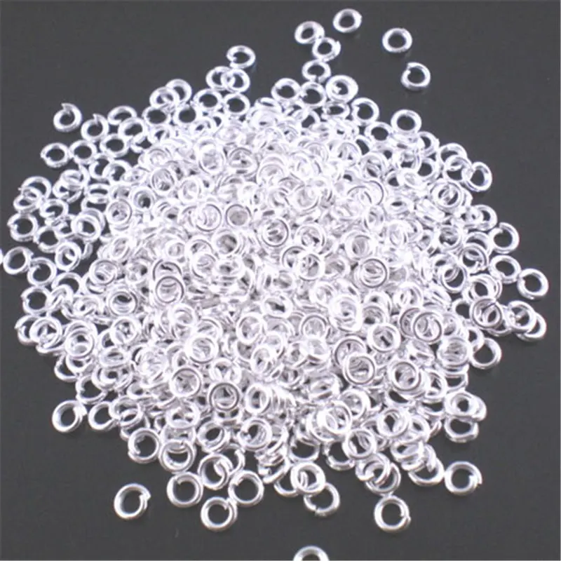 

DoreenBeads 4000PCs Silver color Open Jump Ring 3mm Dia. (B01709), yiwu