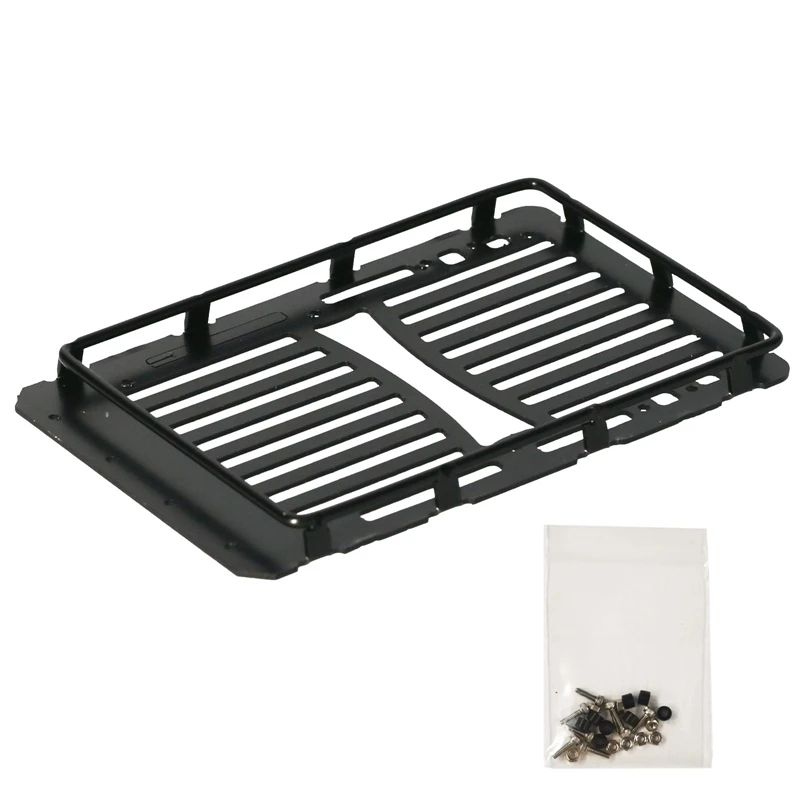 

Metal Roof Rack Luggage Carrier for 1/24 RC Crawler Car Axial SCX24 AXI00002 2019 Jeep Wrangler JLU Upgrade Parts
