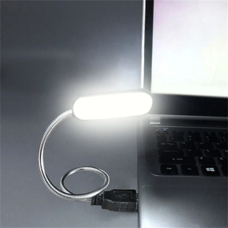 USB lights Novelty Eye Protection Flexible Notebook Computer Student Reading Lamp Book Portable LED lamp Night Light | Лампы и