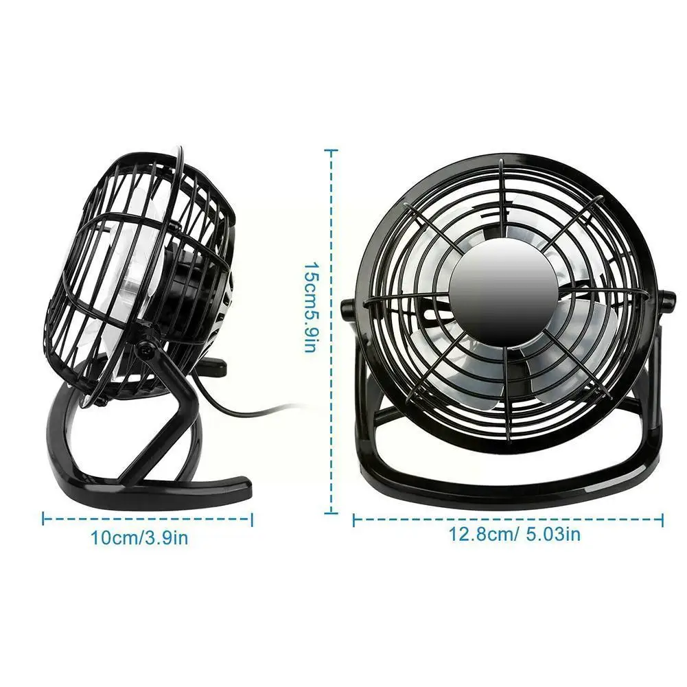 

New 360 Degree Rotatable Mini USB Fan Air Cooler Mute Fan Portable For Home For PC Office Desk Cooling Dormitory Fan Outdoo N3V6