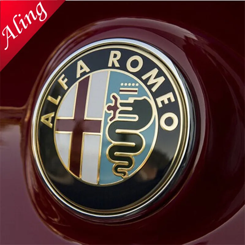 10pcs 7.4cm ALFA ROMEO Car Logo emblem Badge sticker for Mito 147 156 159 166 Giulietta Spider GT Car-styling Accessories | Автомобили и