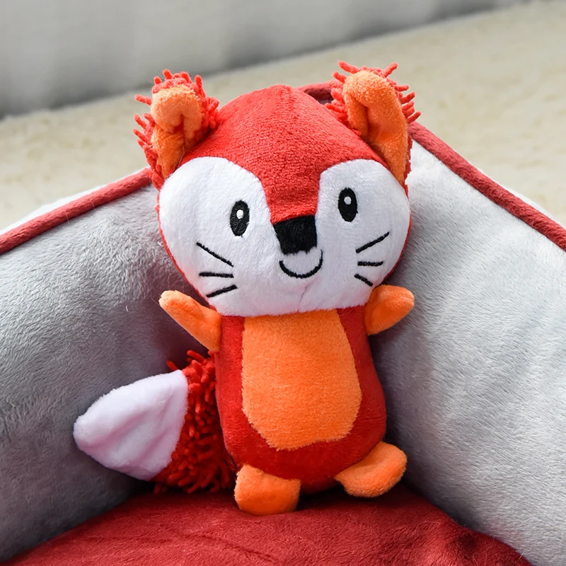 

Dog Toy Cat Toy Sounding Vent to Sleep with Plush Teddy/Golden Retriever Puppy Medium Large Dog Pet Supplies