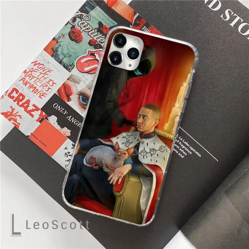 

Russian rapper Oxxxymiron Phone Cases For iphone 12 5 5s 5c se 6 6s 7 8 plus x xs xr 11 pro max