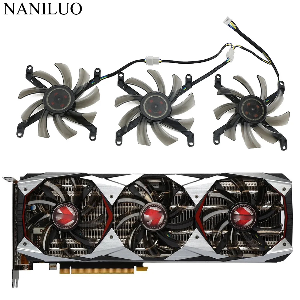 T129215SU 0.50A GTX/1080Ti кулер вентилятор Замена для PNY Manli GeForce GTX 1080 Ti 11GB XLR8 Gaming OC Графика