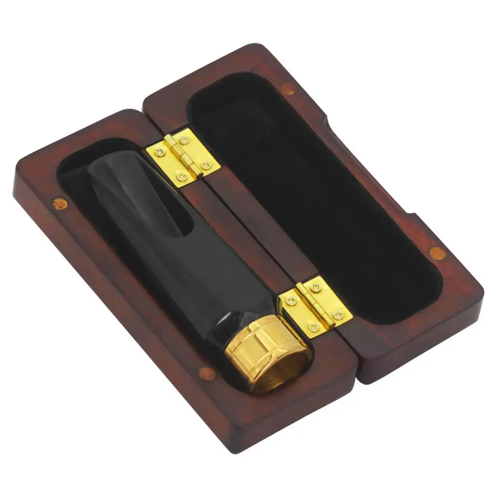 

Handmade BE Alto Sax Saxophone Mouthpiece with Redwood Box Case Woodwind Instrument Accessories
