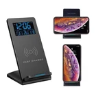 Беспроводная зарядная док-станция для IPhone 12, 11 Pro, X, XS Max, XR, 8, Samsung S20, S10, Note 20