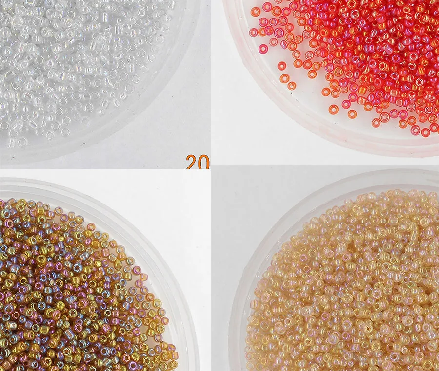 Супер маленькие 2 мм бусины из чешского стекла разделитель 1000 шт./лот Цвет Блеск