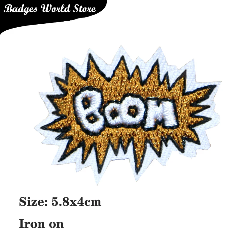 Вышитая аппликация в британском стиле нашивка журавль вау для одежды значок