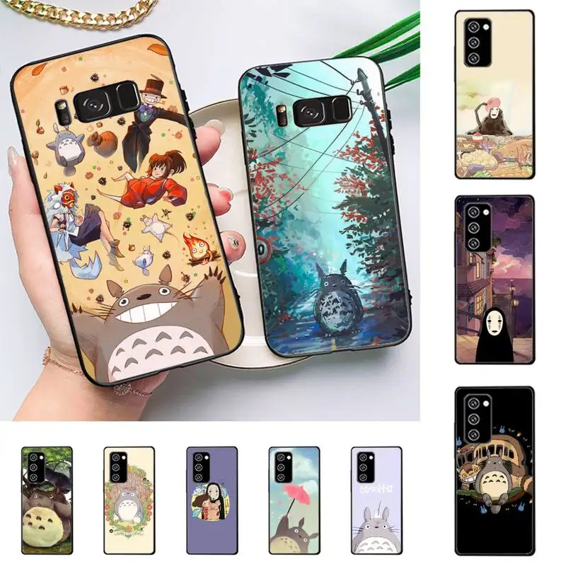 

Japan Anime Totoro Phone Case For Samsung Galaxy Note 10Pro Note 20ultra cover for note20 note 10lite M30S Back Coque