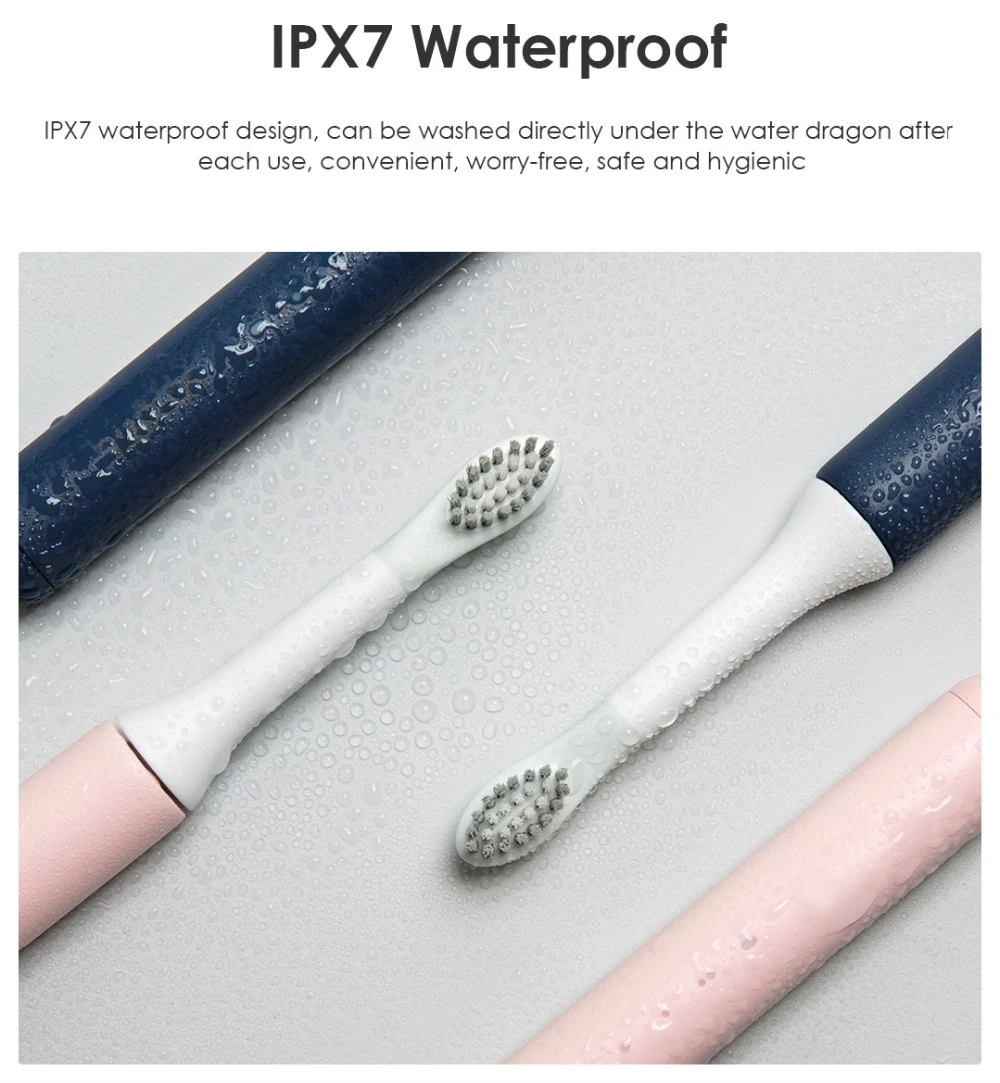 

Youpin SO WHITE PINJING EX3 Sonic Electric Toothbrush for Xiaomi Mijia Ultrasonic Automatic Tooth Brush Rechargea