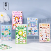 20set1lot kawaii stationery stickers bear bear ice cream series diary decorative mobile stickers scrapbooking