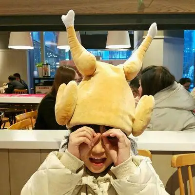 Хэллоуин подвижная индейка плюшевая игрушка в шапке Смешные электрические