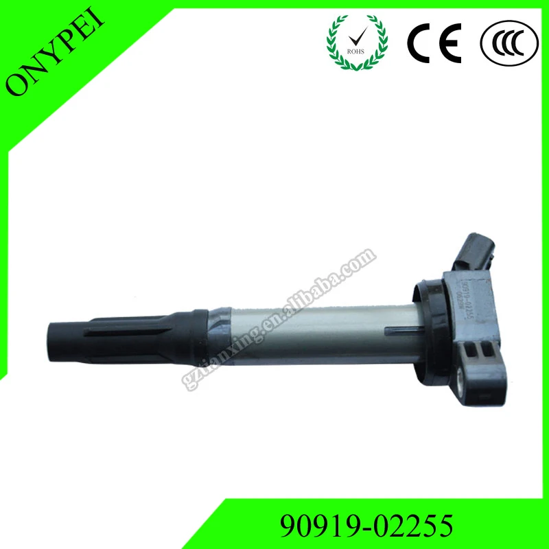 Автозапчасти катушка зажигания 90919 02255 для Toyota Camry Highlander Lexus ES350 RX350 3.5L UF487 C1601