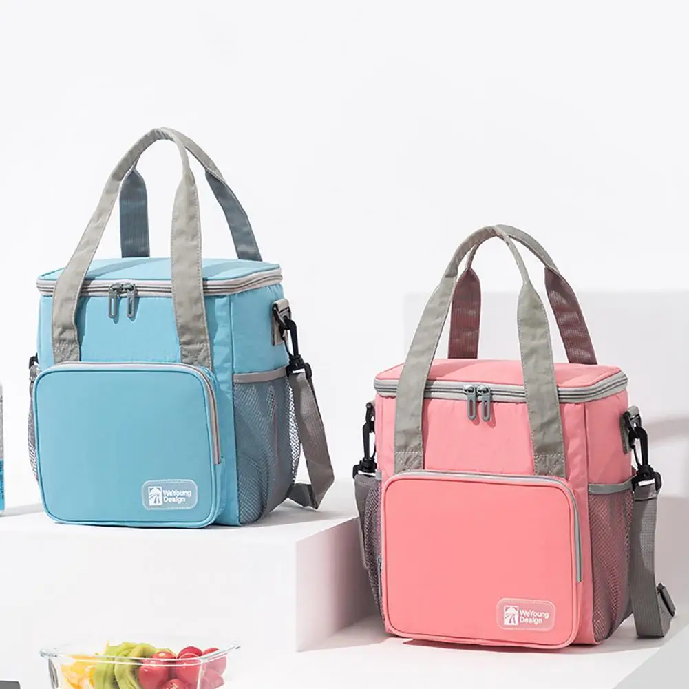 

Waterproof Leakproof Adjustable Insulated Lunch Bag Outdoor Picnic Thermal Pouch