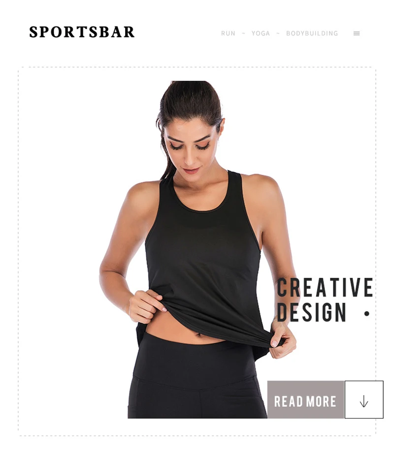 Sport Top Jersey Woman T-shirt Active Crop Top Yoga Gym Fitness Sport Workout Sleeveless Vest Singlet Running Training Clothes