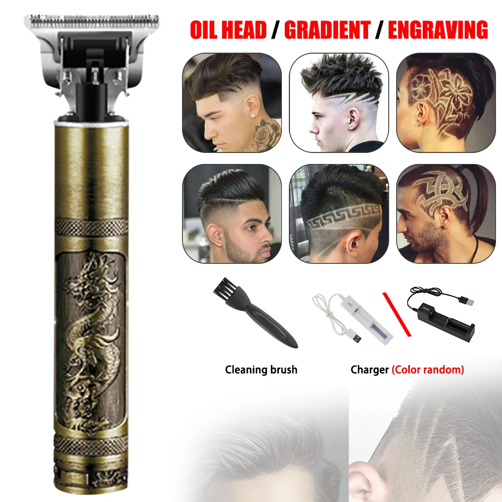 

New USB Electric Hair Clippers Rechargeable Shaver Professional Beard Trimmer Men Hair Cutting Machine Beard Barber Hair Cut