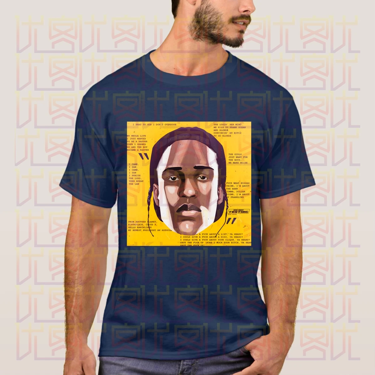 Новые 2020 летние как можно скорее Моб Рокки логотип 100% одежда из хлопка