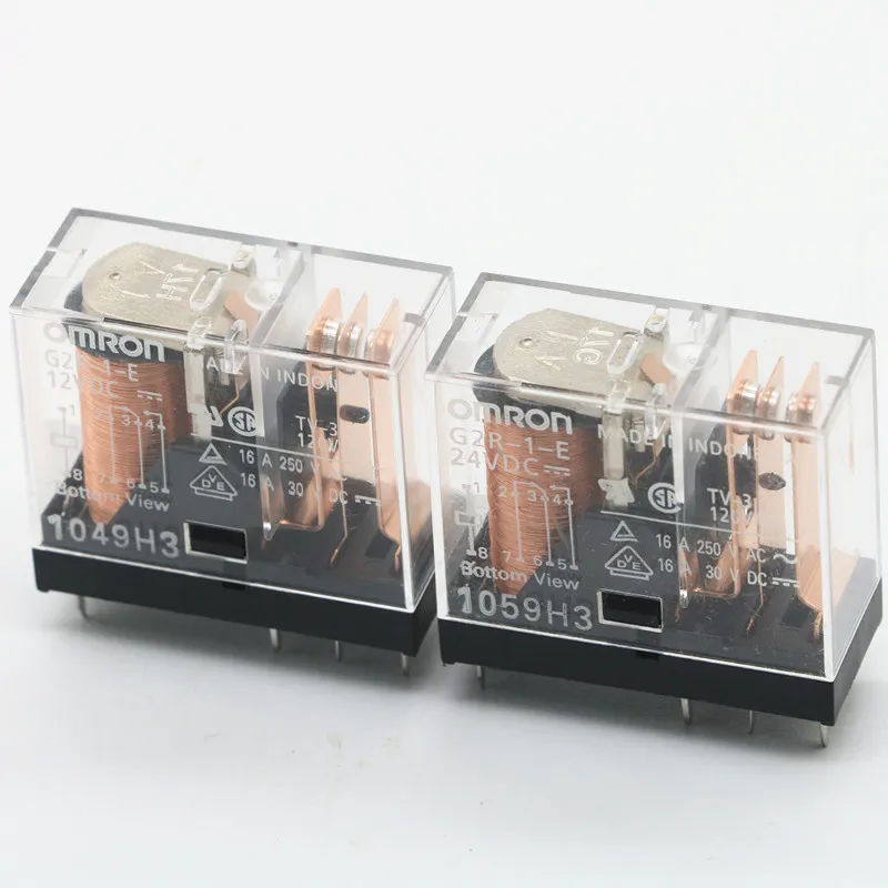 2 шт./лот OMRON Реле G2R 1 12VDC 10A 24VDC 5A E 5VDC 16A 5V 12V 24V 110V 230V|Соединители| |