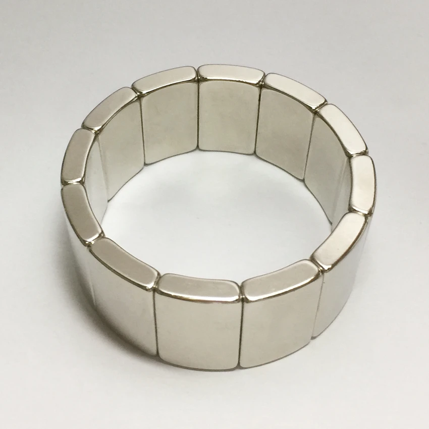 12 шт. крафтовые магниты R25xr20x20mmx30Deg. Дуги сильные Редкоземельные неодимовые