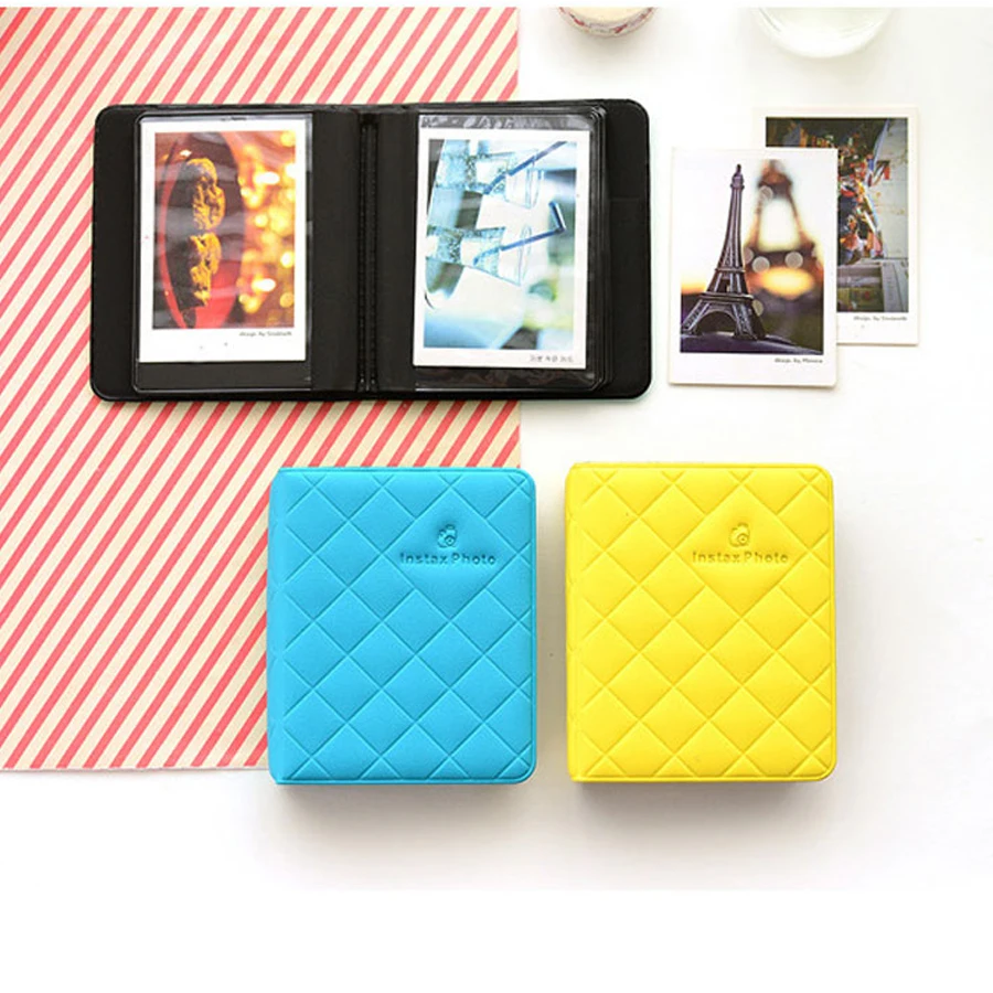 Альбом с 32 карманами для Fujifilm Instax instant Mini 9 8 7s 70 25 50s 90 мини-пленок 3-дюймовая