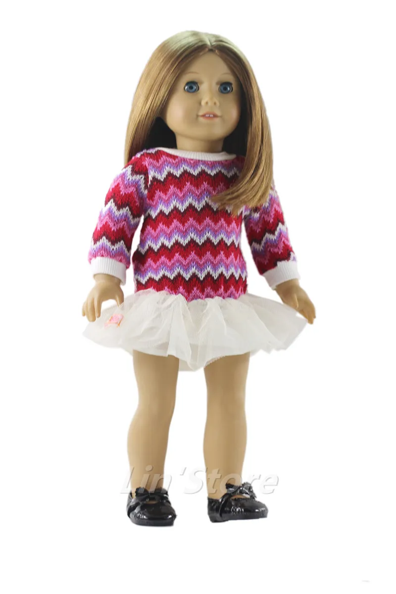 Doll Clothes Outfit Dress+hat for 18&quot inch American | Игрушки и хобби