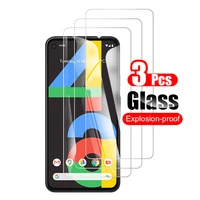 3pcs for pixel 4a tempered glass screen protector rotective or ixel 4a 5 81 inches glass 9h 0 26mm