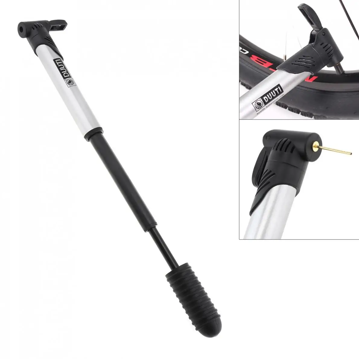 

Mini Portable Multifunction Bicycle Tire Air Pump Cycling Bike Tyre Inflator with High-strength Plastic for Bicycle Wheel Ball