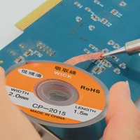 low residue cleaning free tin absorption line maintenance tin removal strip circuit board welding tin absorption strip