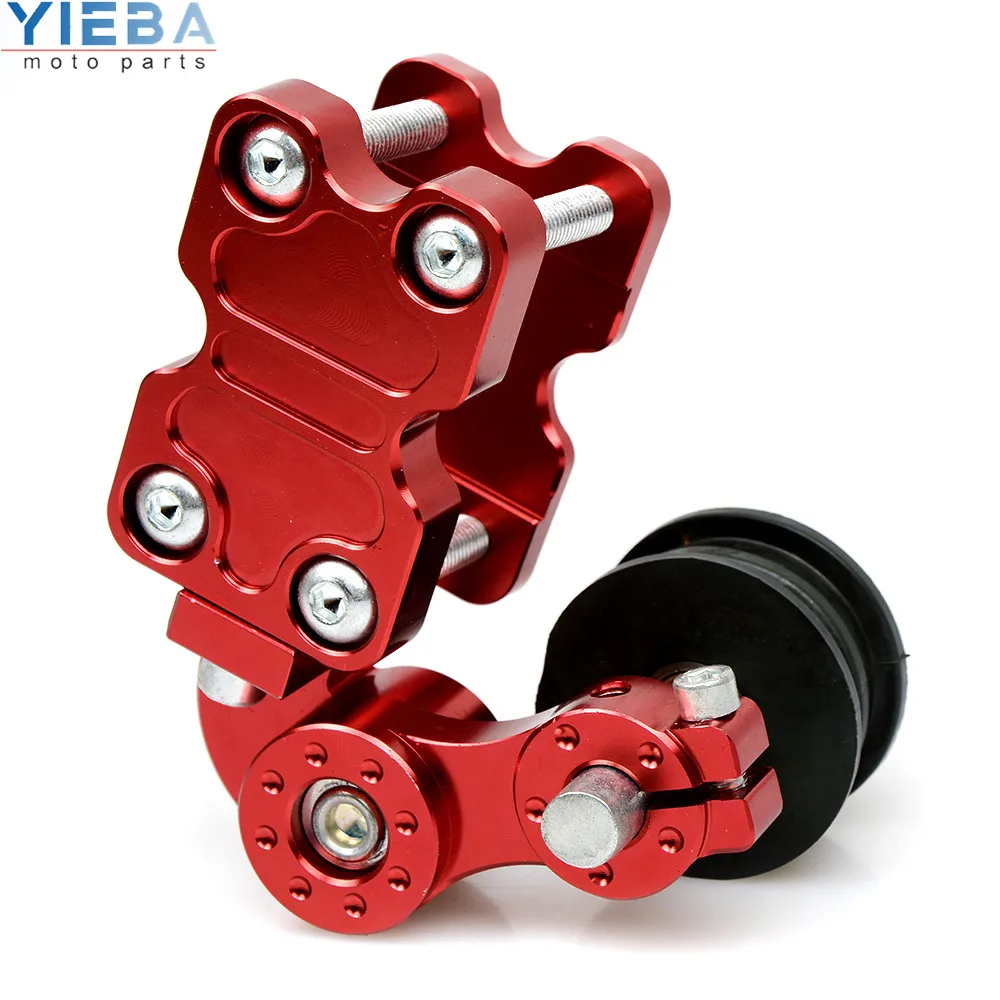 Высококачественные алюминиевые аксессуары для мотоциклов натяжитель цепи пух 400