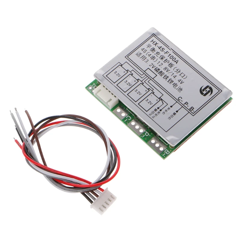 4S 100A w/баланс 3 2 V LiFePo4 жизни 18650 Батарея ячейка PCB плата защиты BMS|Запасные части| |
