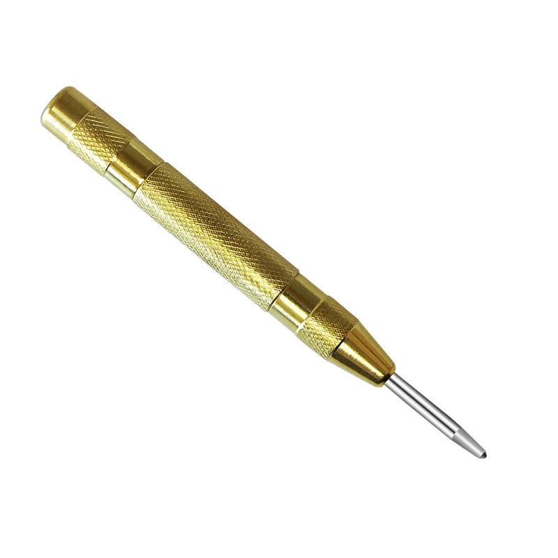 5 Inch Auto Woodworking Drilling Tools Metal Electric Drill Bits Center Punch Spring Loaded | Инструменты