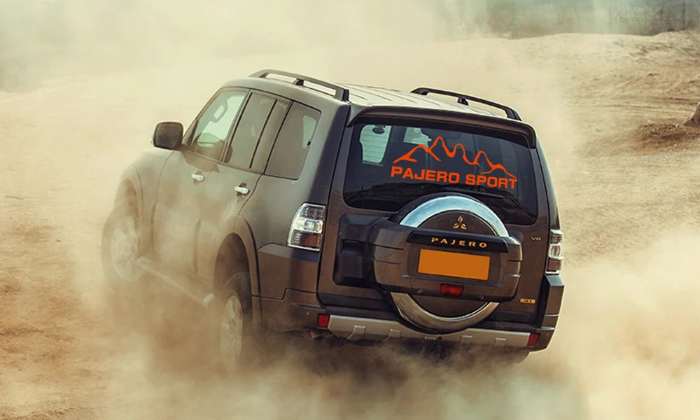 Автомобильные наклейки для Mitsubishi pajero sport Styling Виниловая пленка Авто наклейки своими руками Автомобильные украшения автомобильные принадлежности для тюнинга