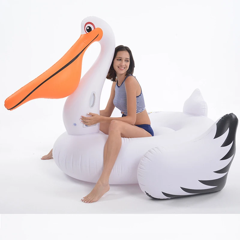 Гигантские надувные Pelican Тукан бассейна плавучий остров катер плавательный