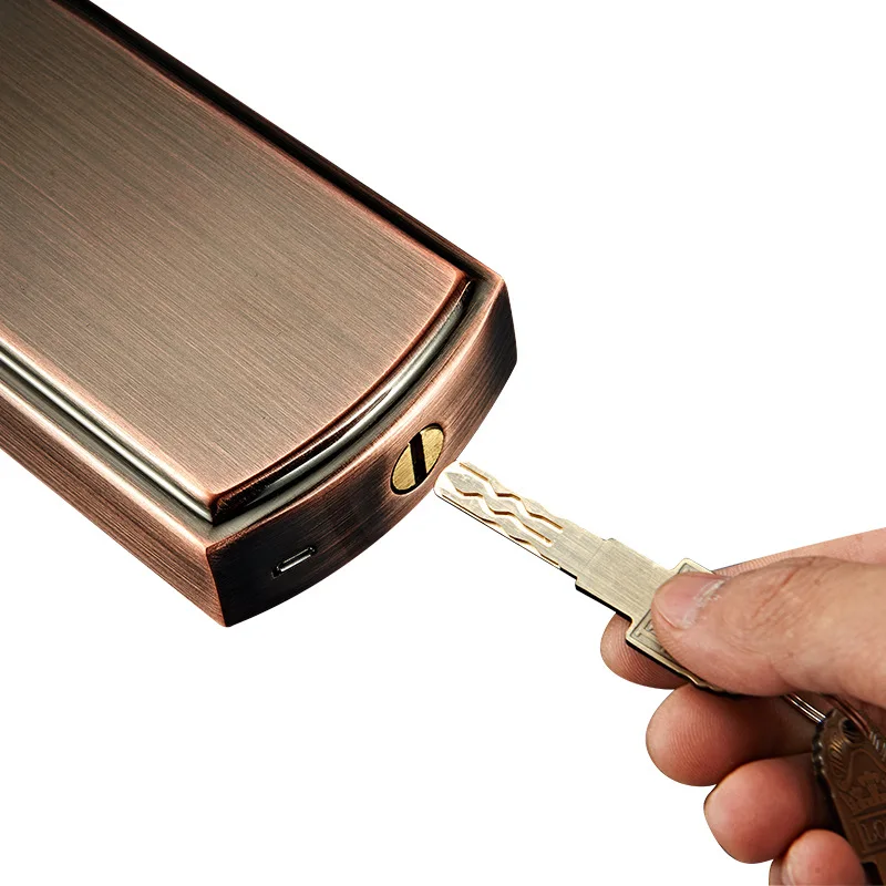 Smart Biometric Fingerprint Lock with Digital Password RFID Card Key Electronic Smart Fingerprint Door Lock keyless lock